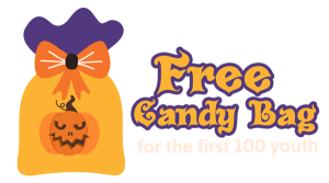 Free Candy Bag for the first 100 Youth
